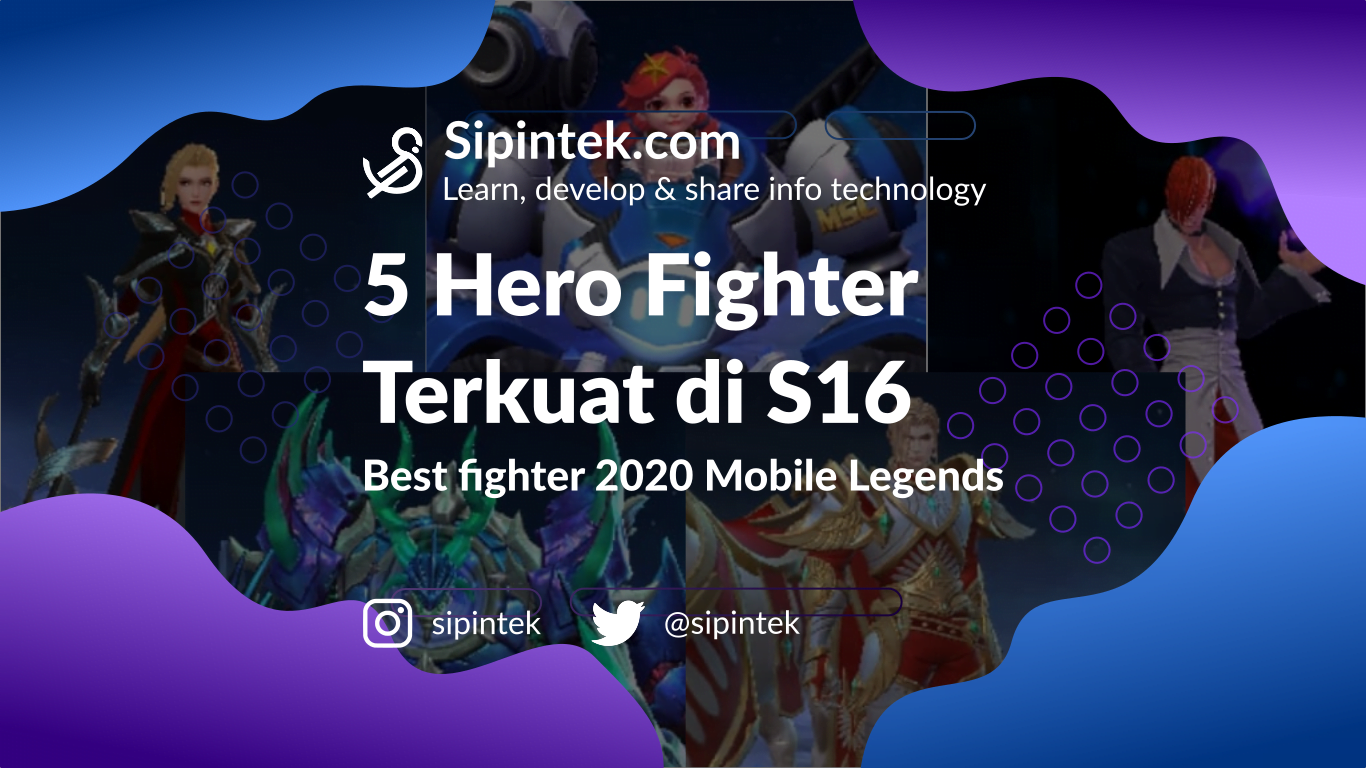 Gambar Hero Fighter Terkuat di Season 16 2020 Mobile Legends