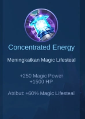 Gambar Item Concentrated Energy Magic Cess