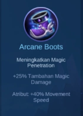 Gambar Item Arcane Boots Magic Cess
