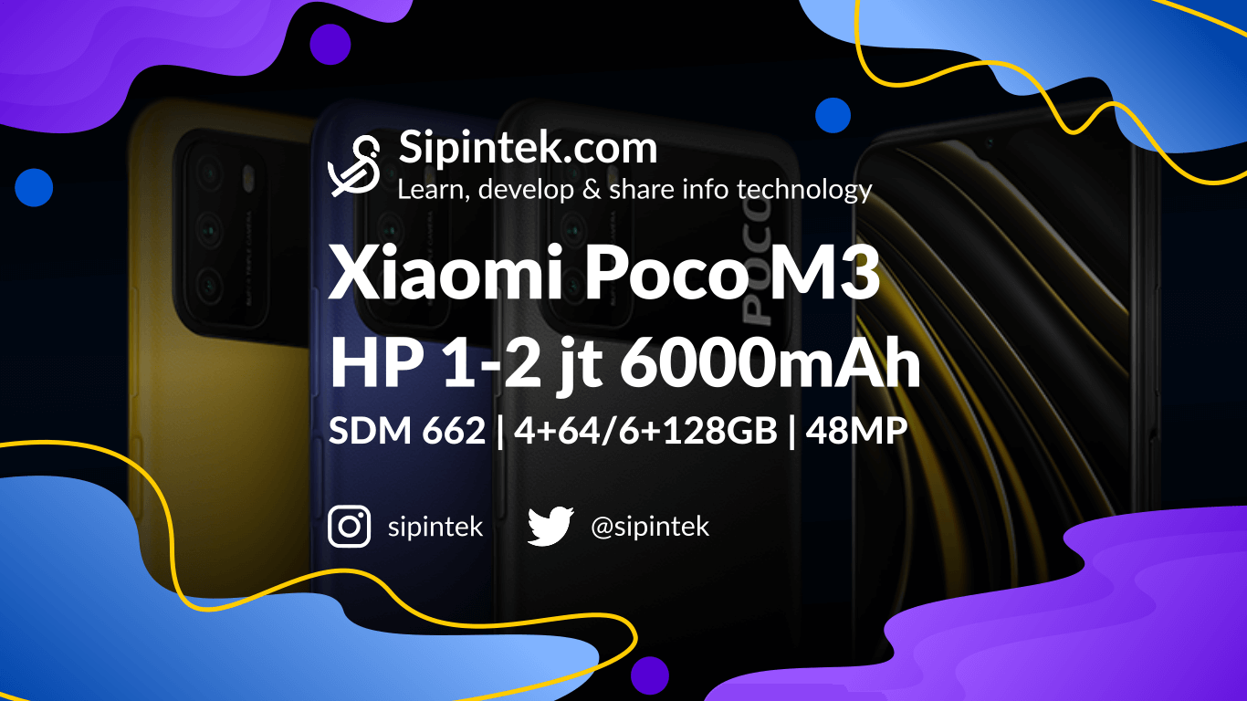 Gambar Harga dan Spek Lengkap HP Xiaomi Poco M3